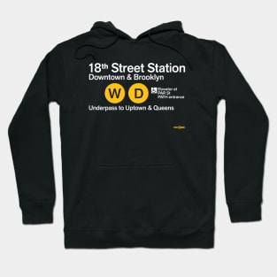 New York Street Subway Hoodie